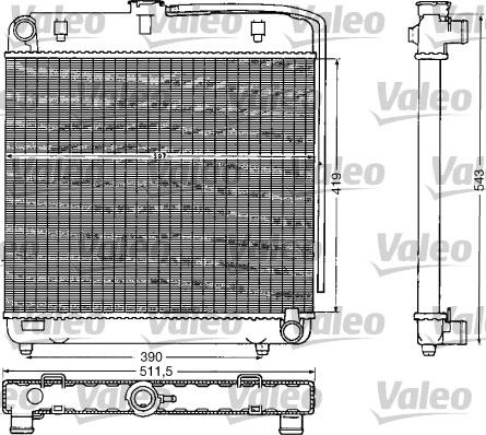 Valeo 883777 - Hladnjak, hladjenje motora www.molydon.hr