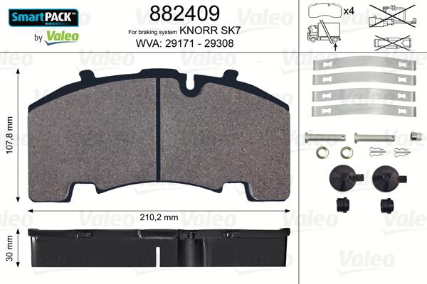 HELLA C1028 - Komplet Pločica, disk-kočnica www.molydon.hr