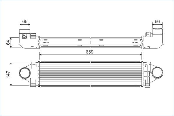 Valeo 822926 - Intercooler, hladnjak www.molydon.hr