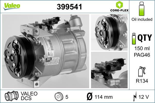 Valeo 399541 - Kompresor, klima-Uređaj www.molydon.hr