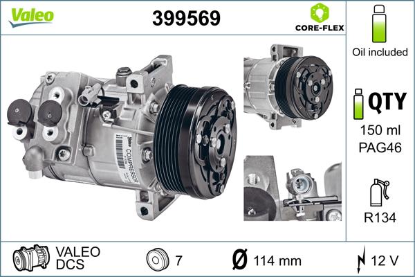 Valeo 399569 - Kompresor, klima-Uređaj www.molydon.hr