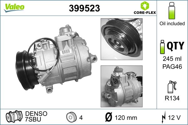 Valeo 399523 - Kompresor, klima-Uređaj www.molydon.hr