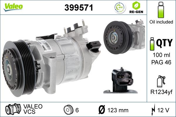 Valeo 399571 - Kompresor, klima-Uređaj www.molydon.hr