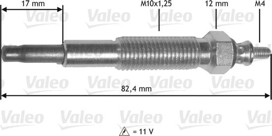 Valeo 345 199 - Grijač za paljenje www.molydon.hr