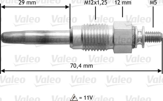 Valeo 345190 - Grijač za paljenje www.molydon.hr