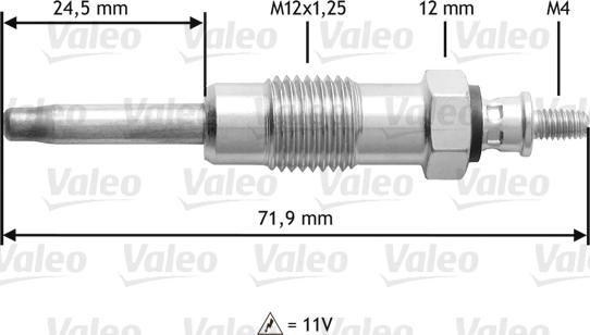 Valeo 345140 - Grijač za paljenje www.molydon.hr