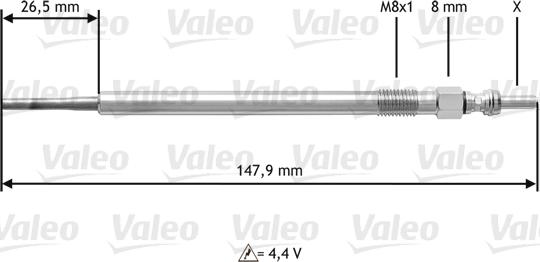 Valeo 345142 - Grijač za paljenje www.molydon.hr