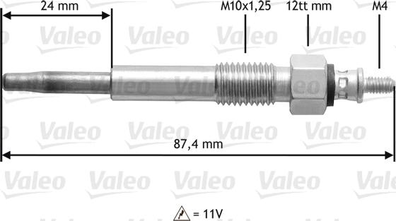 Valeo 345159 - Grijač za paljenje www.molydon.hr