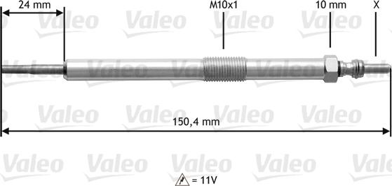 Valeo 345153 - Grijač za paljenje www.molydon.hr