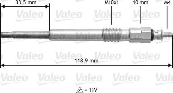 Valeo 345152 - Grijač za paljenje www.molydon.hr