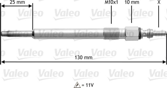 Valeo 345 166 - Grijač za paljenje www.molydon.hr