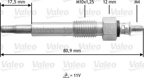 Valeo 345 160 - Grijač za paljenje www.molydon.hr