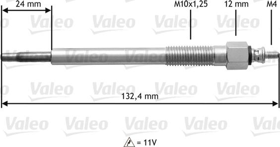 Valeo 345 163 - Grijač za paljenje www.molydon.hr