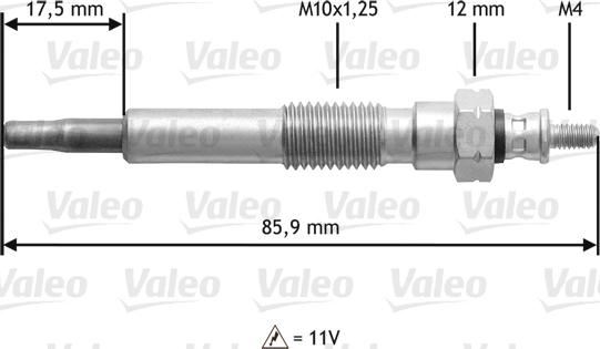 Valeo 345117 - Grijač za paljenje www.molydon.hr