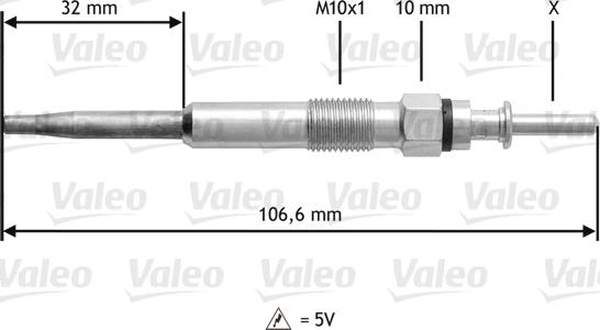 Valeo 345134 - Grijač za paljenje www.molydon.hr