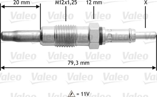 Valeo 345137 - Grijač za paljenje www.molydon.hr