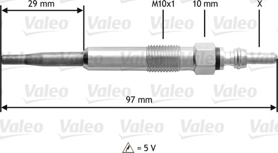 Valeo 345125 - Grijač za paljenje www.molydon.hr