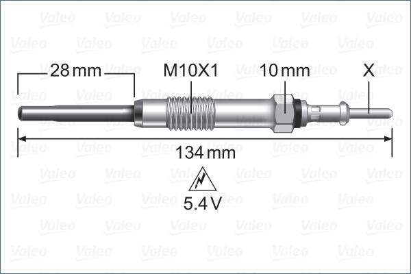 Valeo 345241 - Grijač za paljenje www.molydon.hr