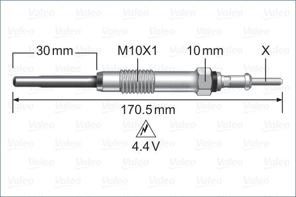 Valeo 345247 - Grijač za paljenje www.molydon.hr