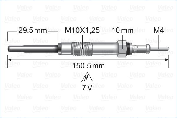 Valeo 345261 - Grijač za paljenje www.molydon.hr