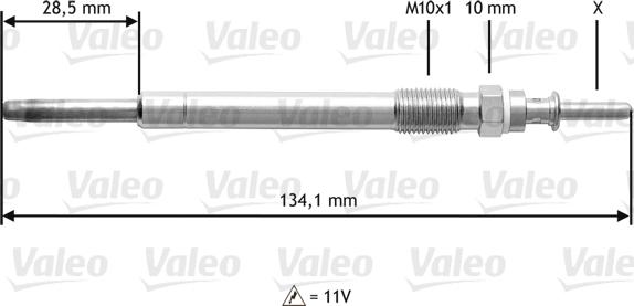 Valeo 345208 - Grijač za paljenje www.molydon.hr