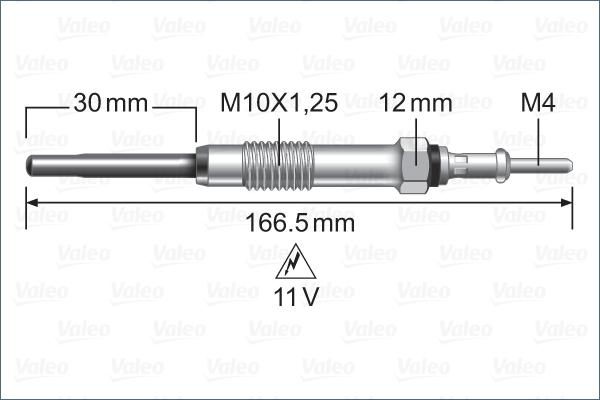 Valeo 345230 - Grijač za paljenje www.molydon.hr