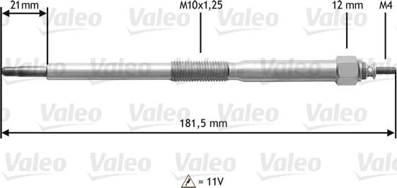 Valeo 345220 - Grijač za paljenje www.molydon.hr