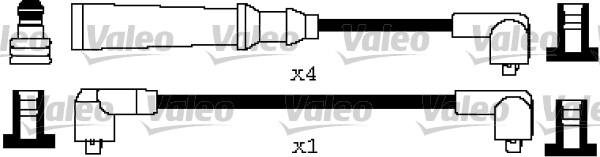 Valeo 346593 - Set kablova za paljenje www.molydon.hr