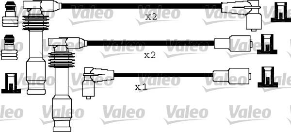 Valeo 346194 - Set kablova za paljenje www.molydon.hr