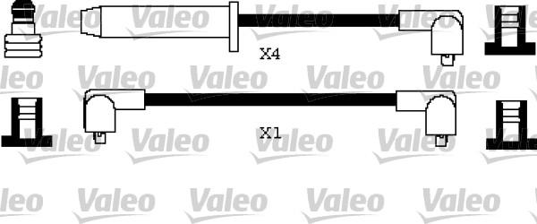Valeo 346397 - Set kablova za paljenje www.molydon.hr