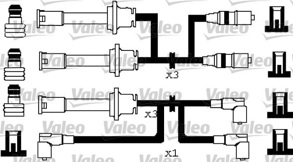 Valeo 346214 - Set kablova za paljenje www.molydon.hr