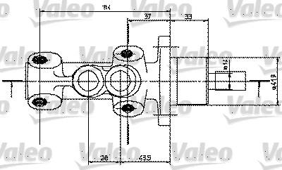 Valeo 350819 - Glavni kočioni cilindar www.molydon.hr