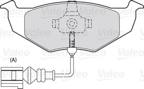 Valeo 301488 - Komplet Pločica, disk-kočnica www.molydon.hr