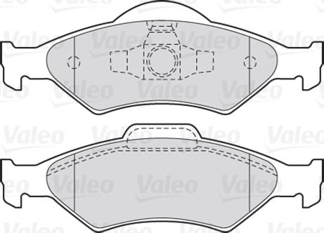 Valeo 301563 - Komplet Pločica, disk-kočnica www.molydon.hr