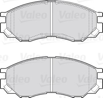 Valeo 670522 - Komplet Pločica, disk-kočnica www.molydon.hr