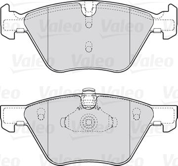 Valeo 301640 - Komplet Pločica, disk-kočnica www.molydon.hr