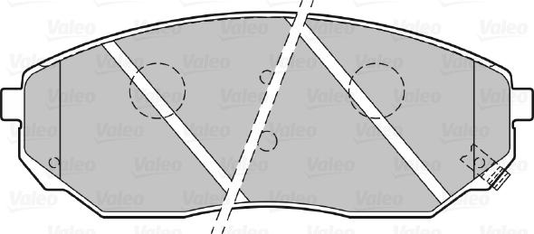 Valeo 301654 - Komplet Pločica, disk-kočnica www.molydon.hr