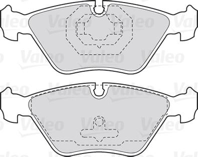 Valeo 301616 - Komplet Pločica, disk-kočnica www.molydon.hr