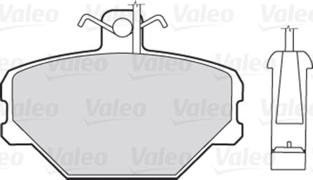 Valeo 670095 - Komplet Pločica, disk-kočnica www.molydon.hr