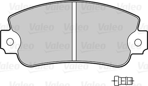 Valeo 301091 - Komplet Pločica, disk-kočnica www.molydon.hr