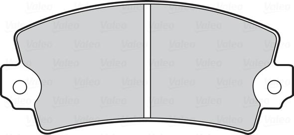 Valeo 301085 - Komplet Pločica, disk-kočnica www.molydon.hr