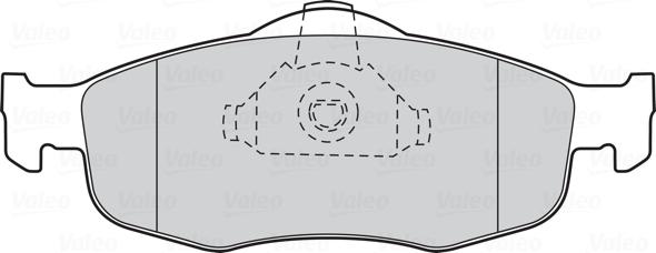 Valeo 301034 - Komplet Pločica, disk-kočnica www.molydon.hr