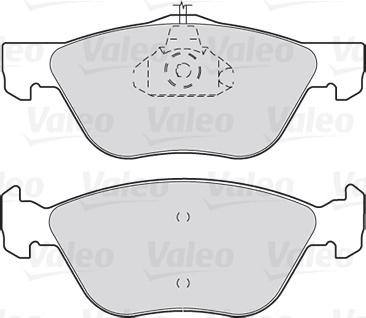 Valeo 301023 - Komplet Pločica, disk-kočnica www.molydon.hr