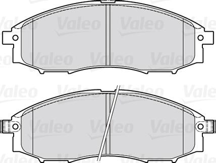 Valeo 301889 - Komplet Pločica, disk-kočnica www.molydon.hr