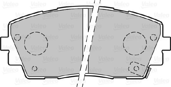 Valeo 301299 - Komplet Pločica, disk-kočnica www.molydon.hr