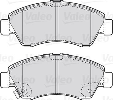 Valeo 301760 - Komplet Pločica, disk-kočnica www.molydon.hr