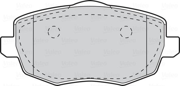 Valeo 301761 - Komplet Pločica, disk-kočnica www.molydon.hr