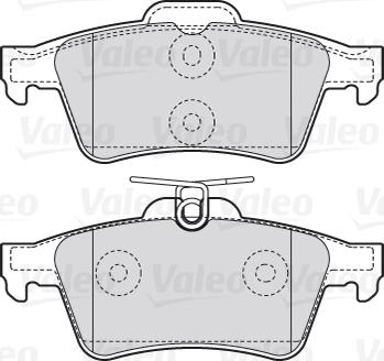 Valeo 301783 - Komplet Pločica, disk-kočnica www.molydon.hr