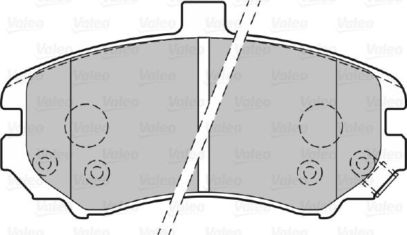 Valeo 301739 - Komplet Pločica, disk-kočnica www.molydon.hr