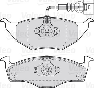 Valeo 301734 - Komplet Pločica, disk-kočnica www.molydon.hr